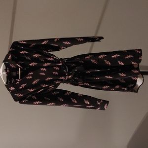 Ann Taylor Factory Belted Shirt Dress